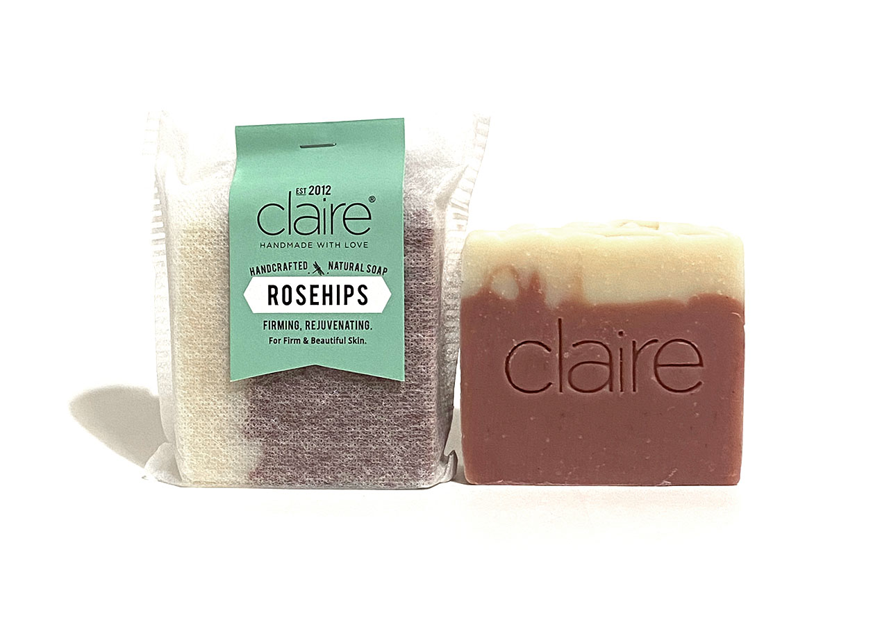 Claire Organics Rosehip Anti-Aging Soap